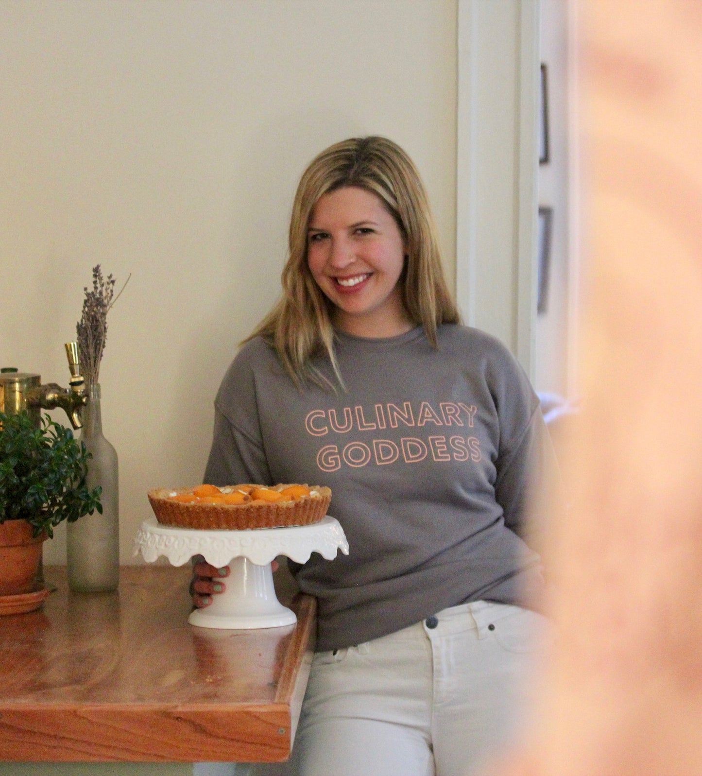 Culinary Goddess Crewneck