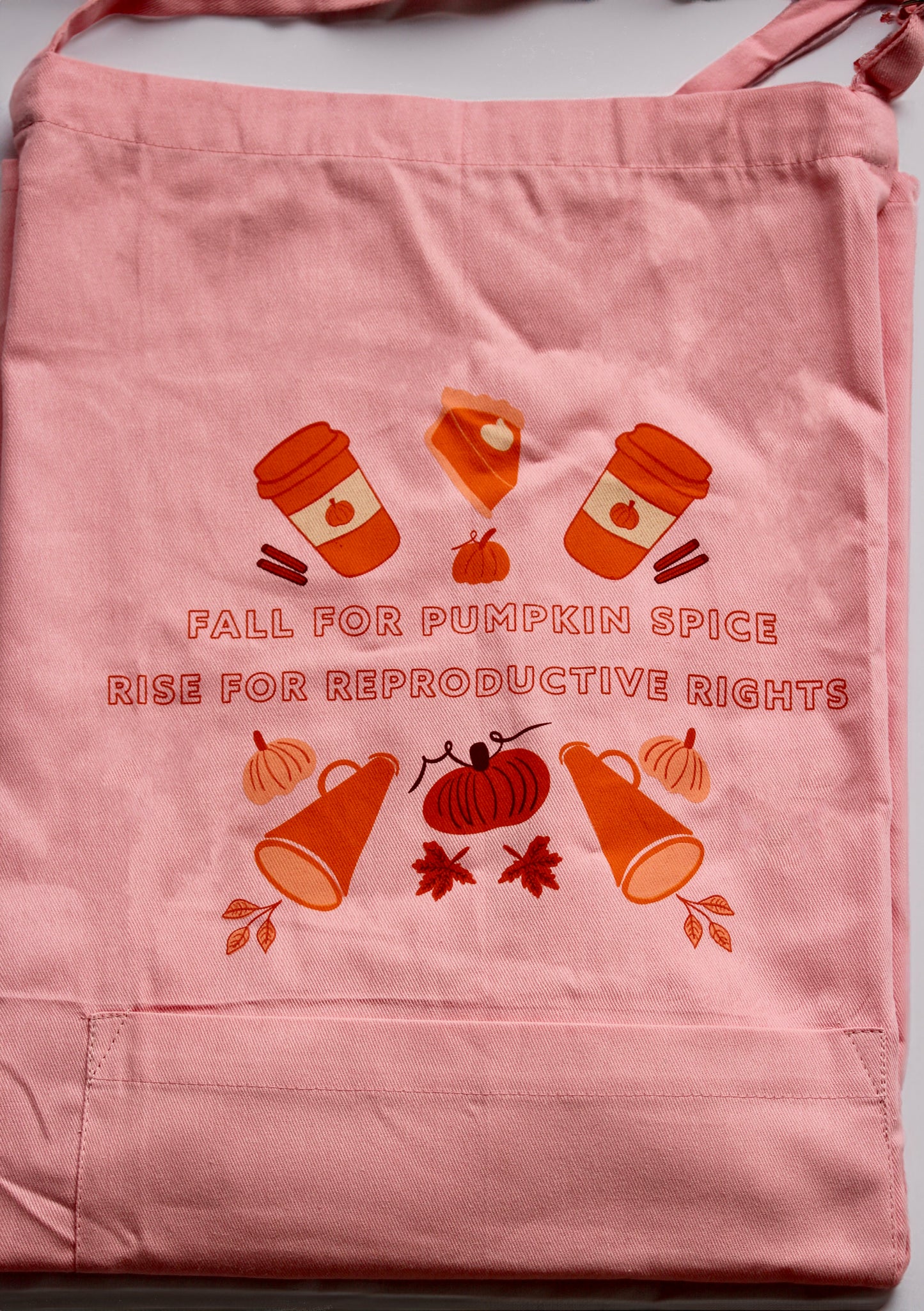 Pumpkin Spice and Reproductive Rights Apron