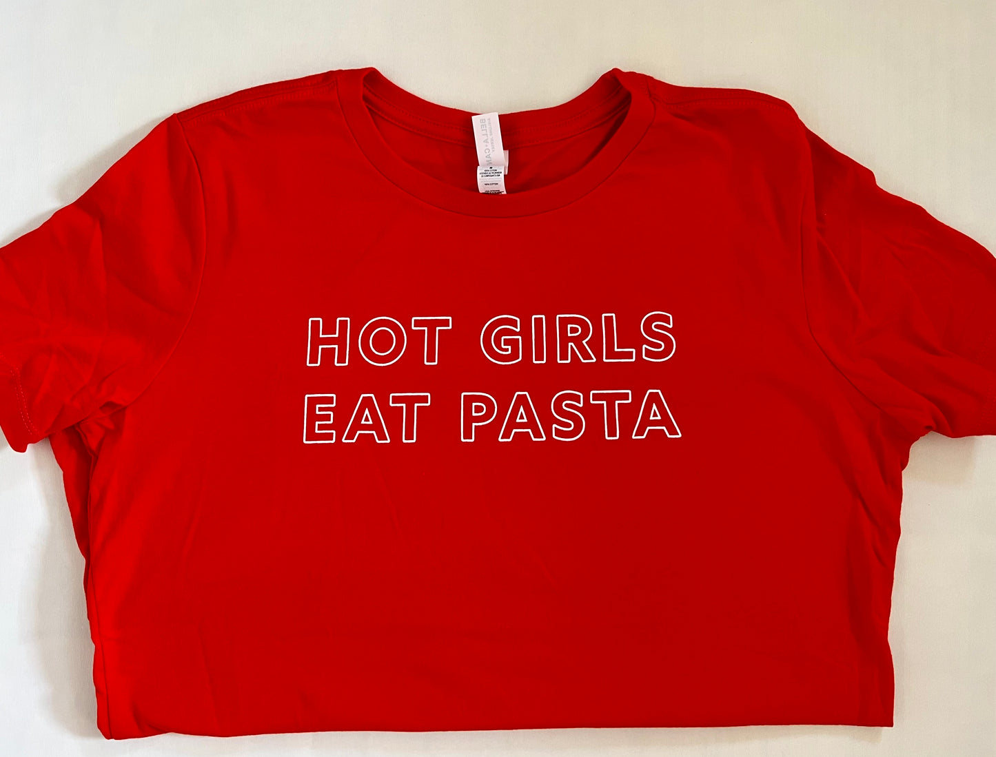 Hot Girls Eat Pasta T-shirt