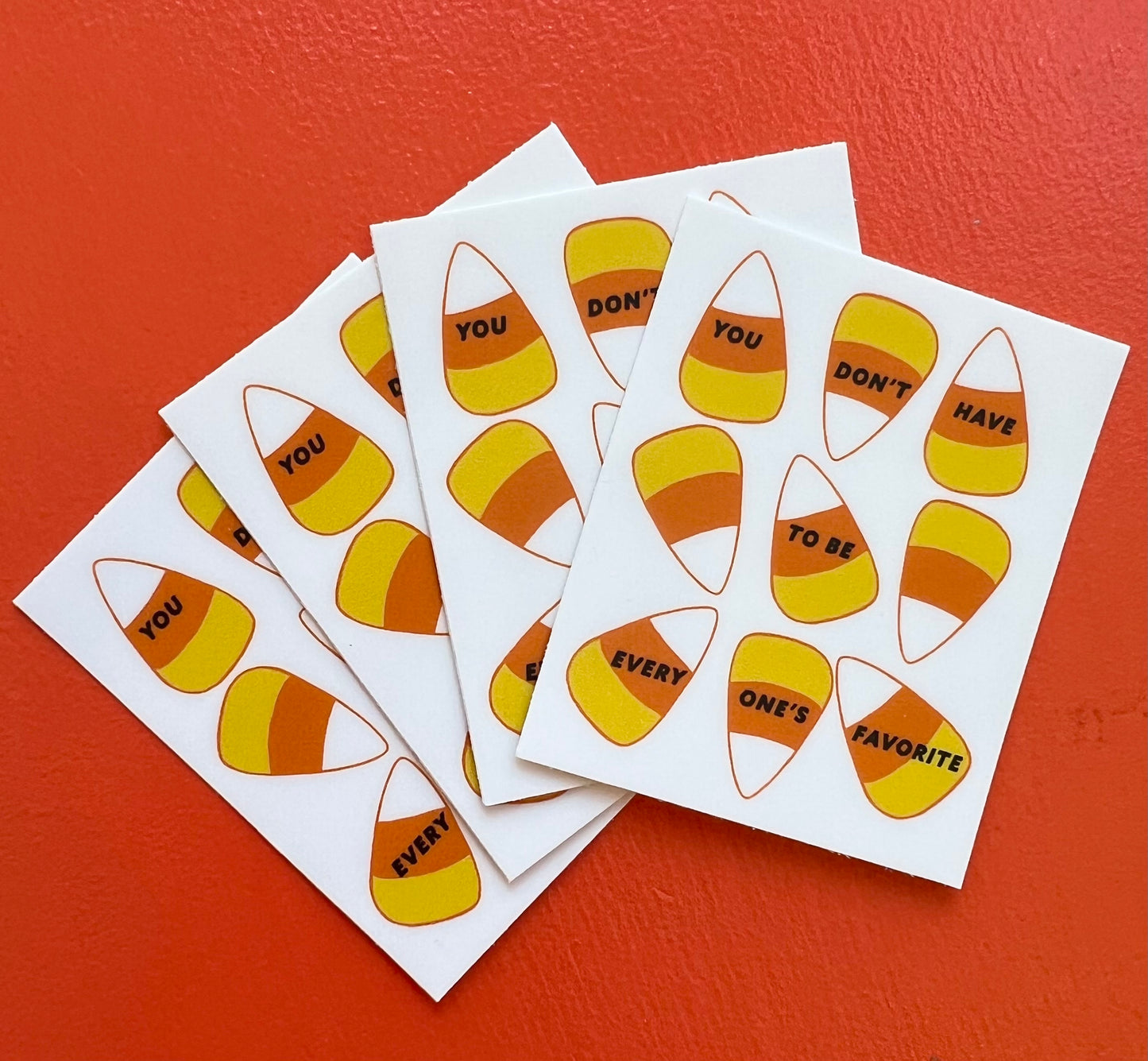 Candy Corn Sticker