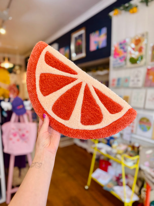 Citrus Tufted Wall Hanging - Bug & Cat