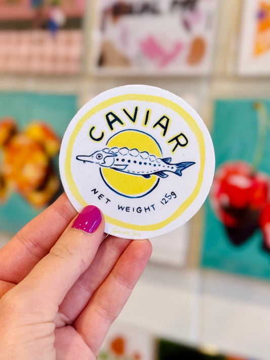 Caviar Sticker -Fish Eyed