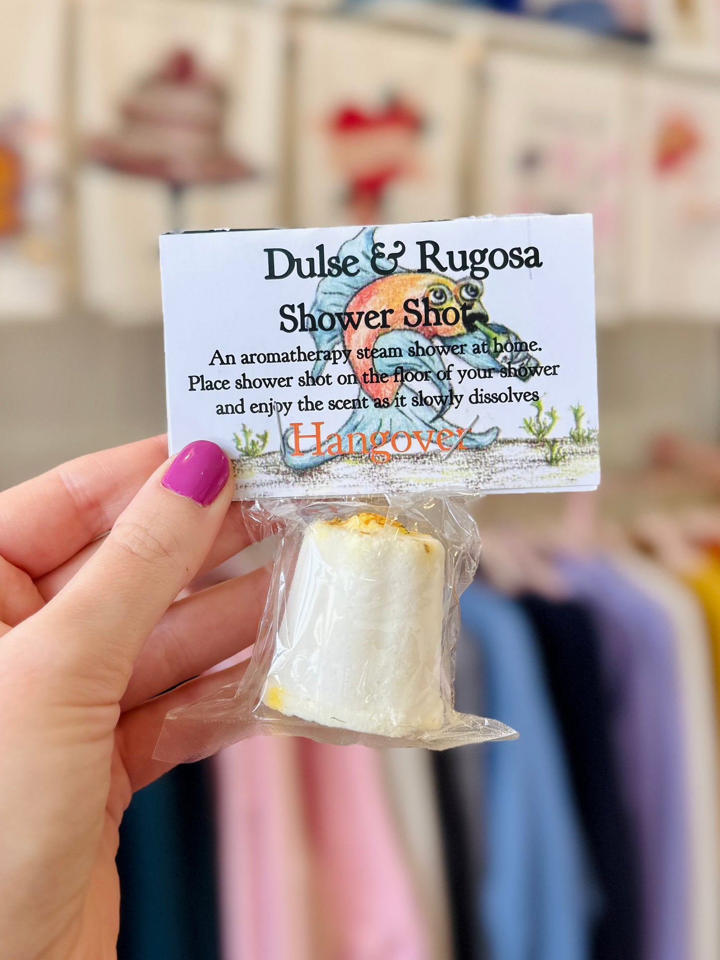 Shower Steamer Individual - Hangover Relief- Dulse & Rugosa