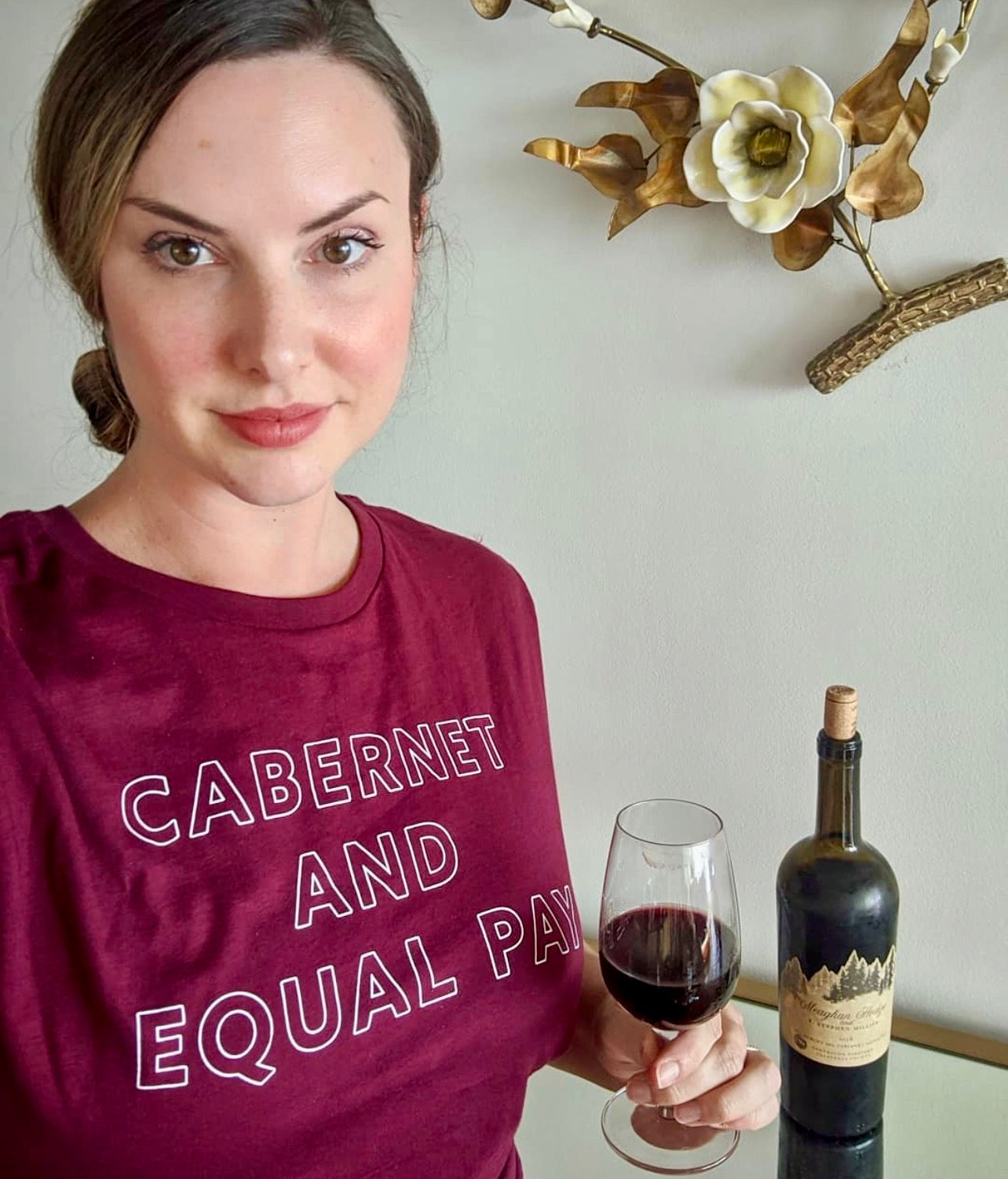 Cabernet and Equal Pay T-shirt