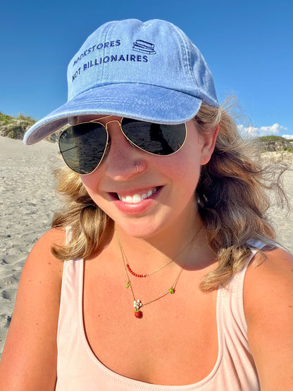 Bookstores Not Billionaires Baseball Hat