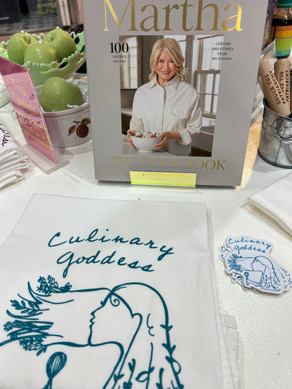 Culinary Goddess Tea Towel