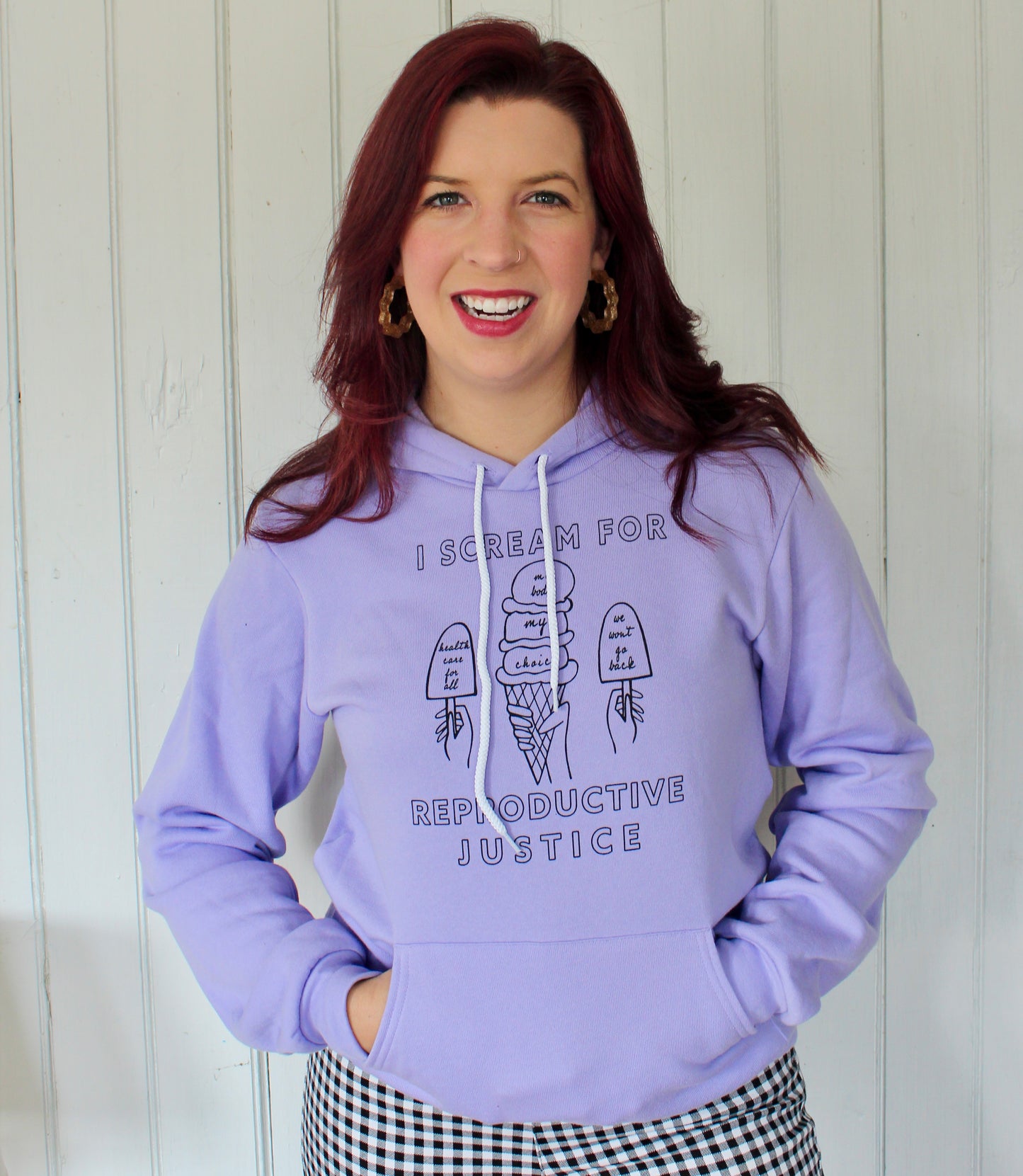 Ice Cream for Reproductive Justice Hoodie