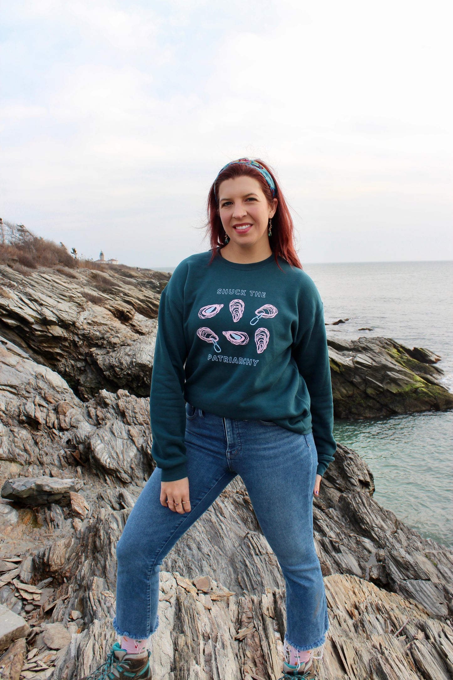 Shuck the Patriarchy Crewneck