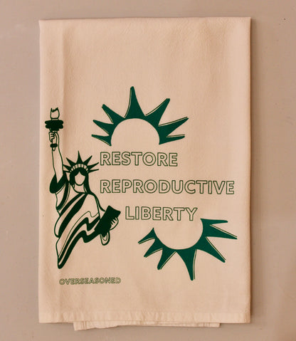 Restore Reproductive Liberty Tea Towel