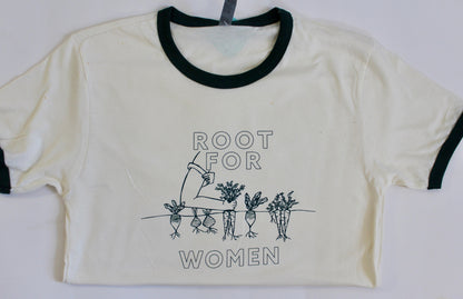 Root for Women Ringer Tee