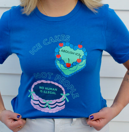 Icing Cakes Pro-Immigrant T-shirt Unisex