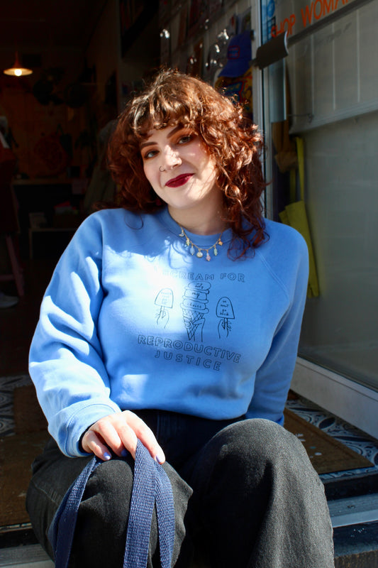 Ice Cream for Reproductive Justice Crewneck