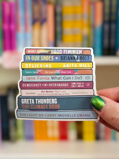 Matriarch Book Stack Sticker - Alexi Sarah Illustration