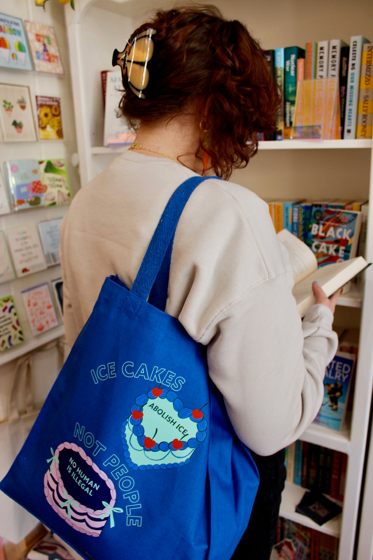 Icing Cakes Pro-Immigrant Tote Bag