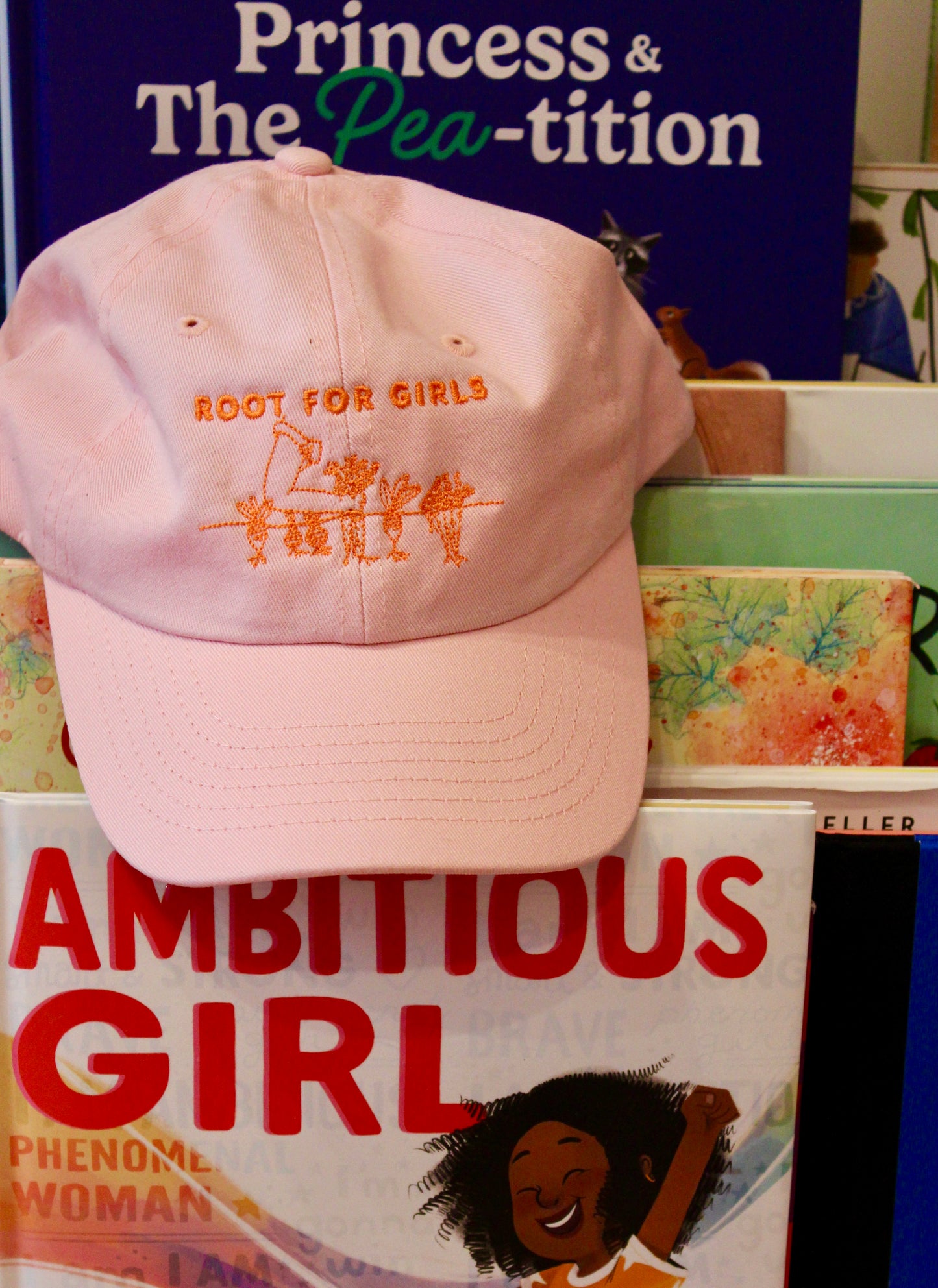 Root for Girls Youth Baseball Hat