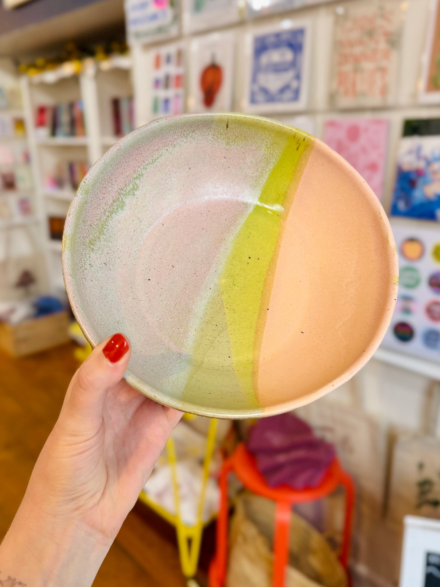 Spring Colors Bowl- Julia Millon