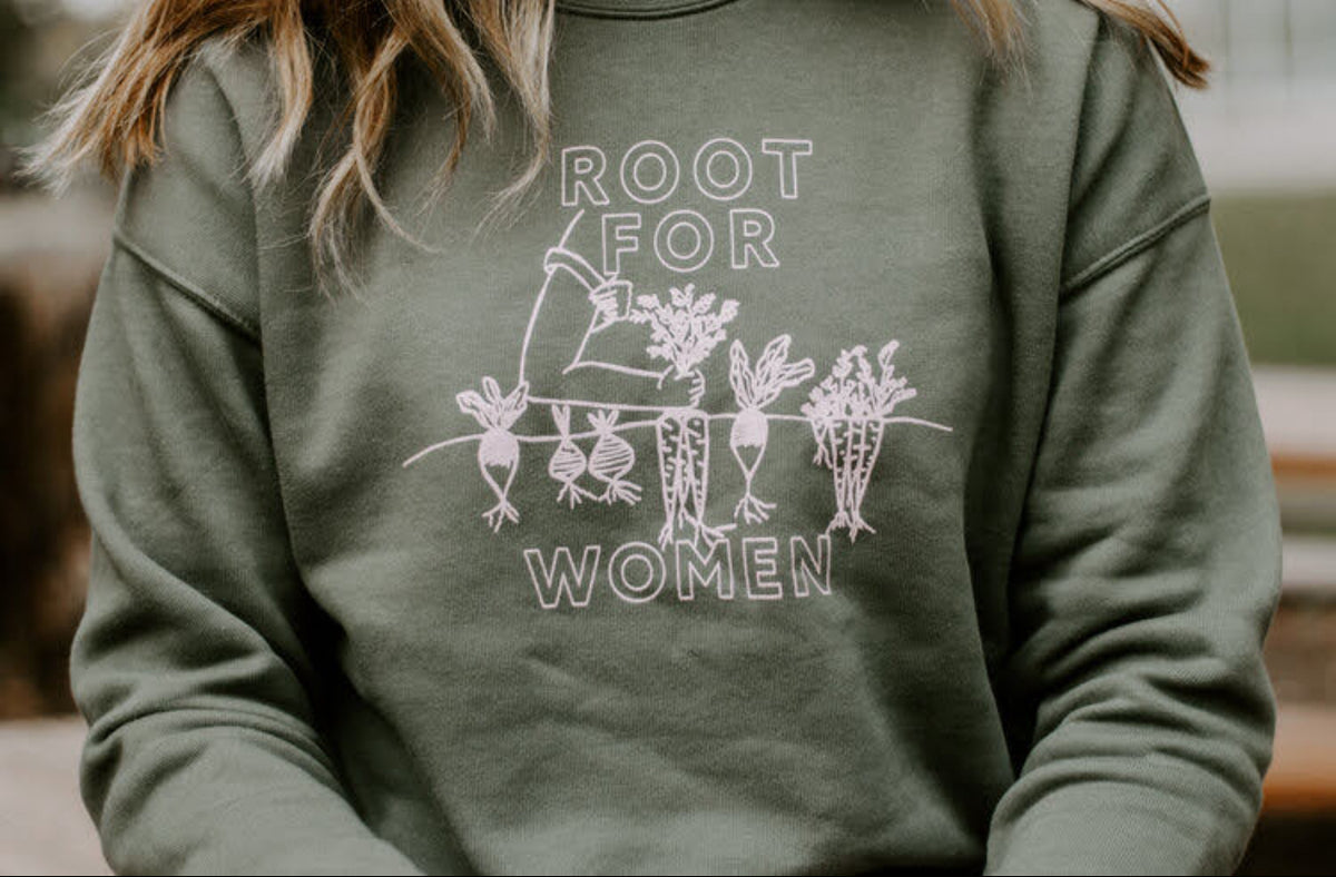 Root for Women Crewneck