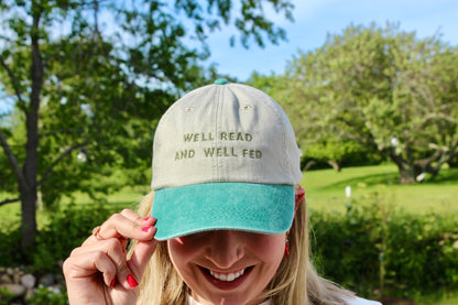Well Read and Well Fed Baseball Hat