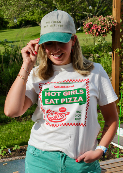 Well Read and Well Fed Baseball Hat