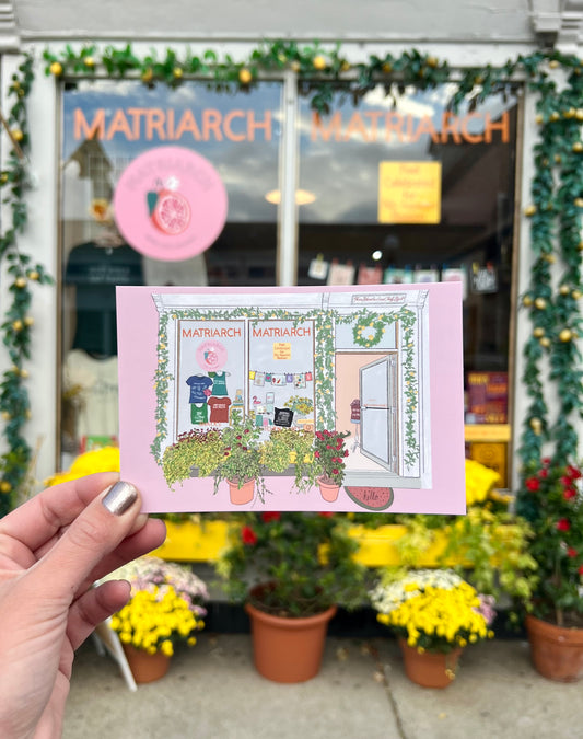 Matriarch Postcard - Alexi Sarah Illustration
