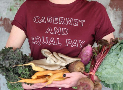Cabernet and Equal Pay T-shirt