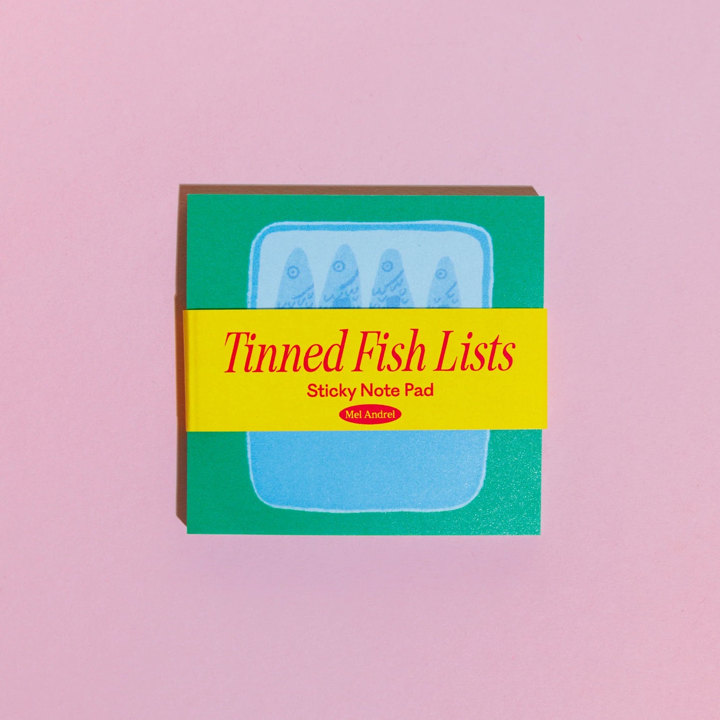 Mel Andrel - Tinned Fish Post-it-Notes