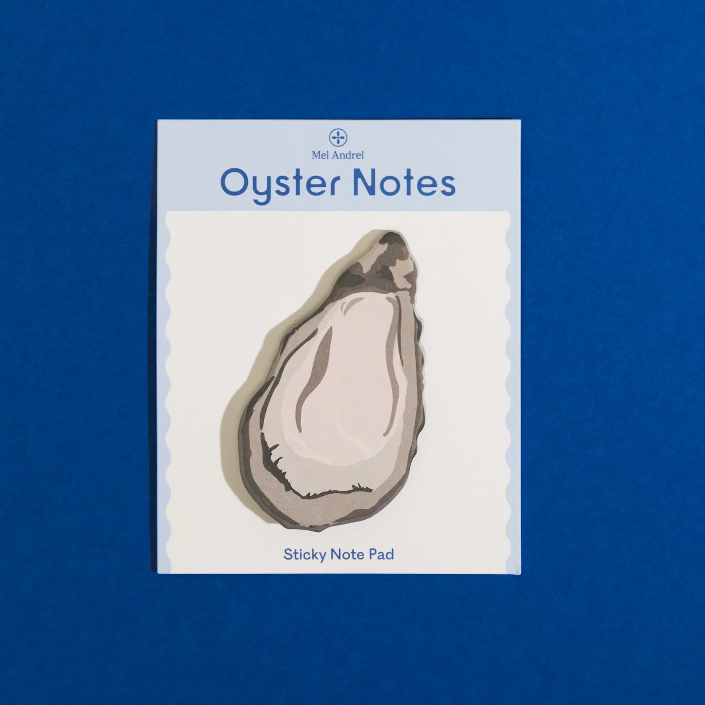 Mel Andrel - Oyster Die Cut Post-it-Notes