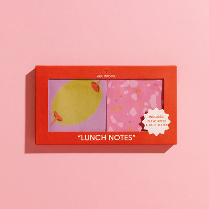 Lunch Notes- Sticky Note 2 Pack- Mel Andrel