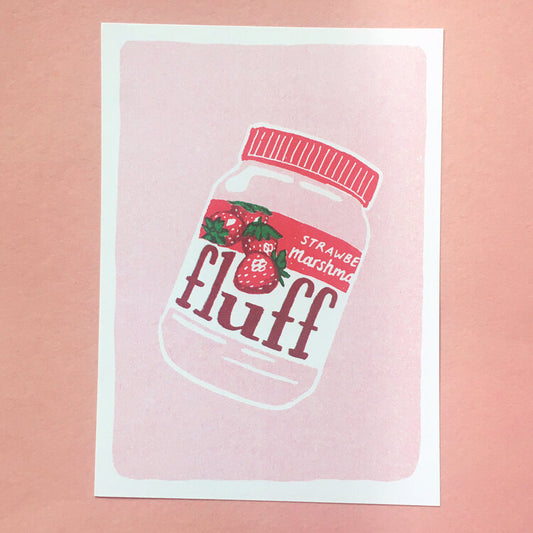Julia Emiliani - Small pink fluff print