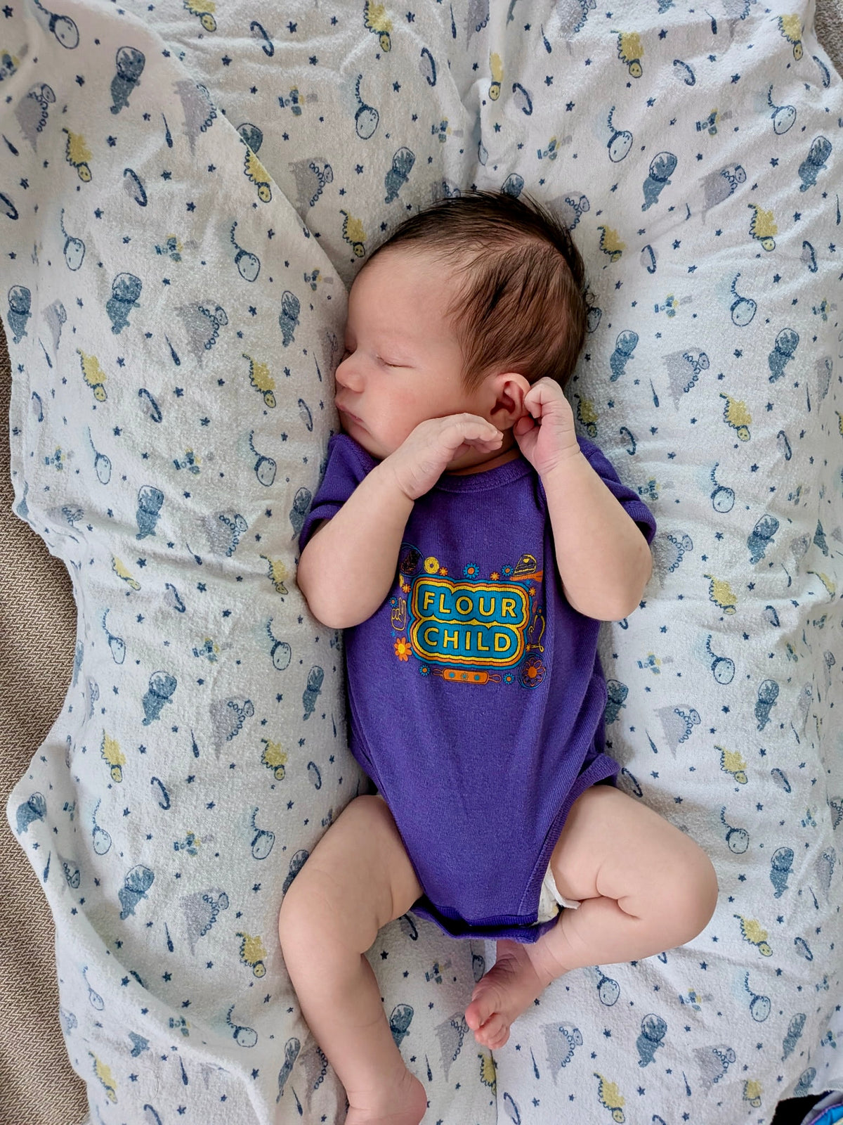 Flour Child Baby Onesie