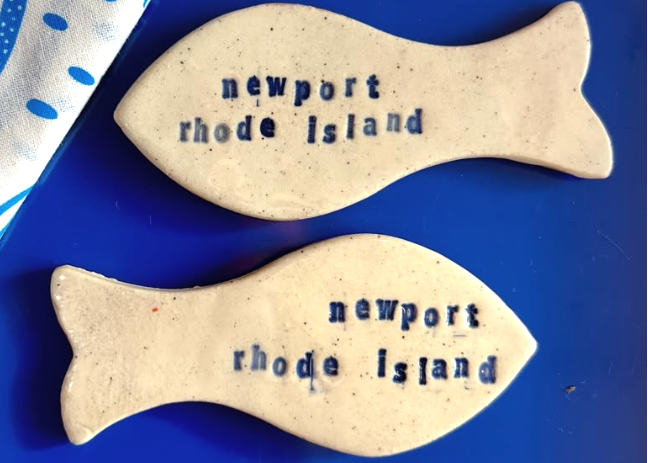 Large Fish Magnet - East Transit Pottery