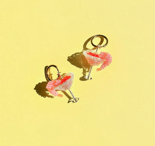 Shrimp Cocktail Earrings - Dreamsong