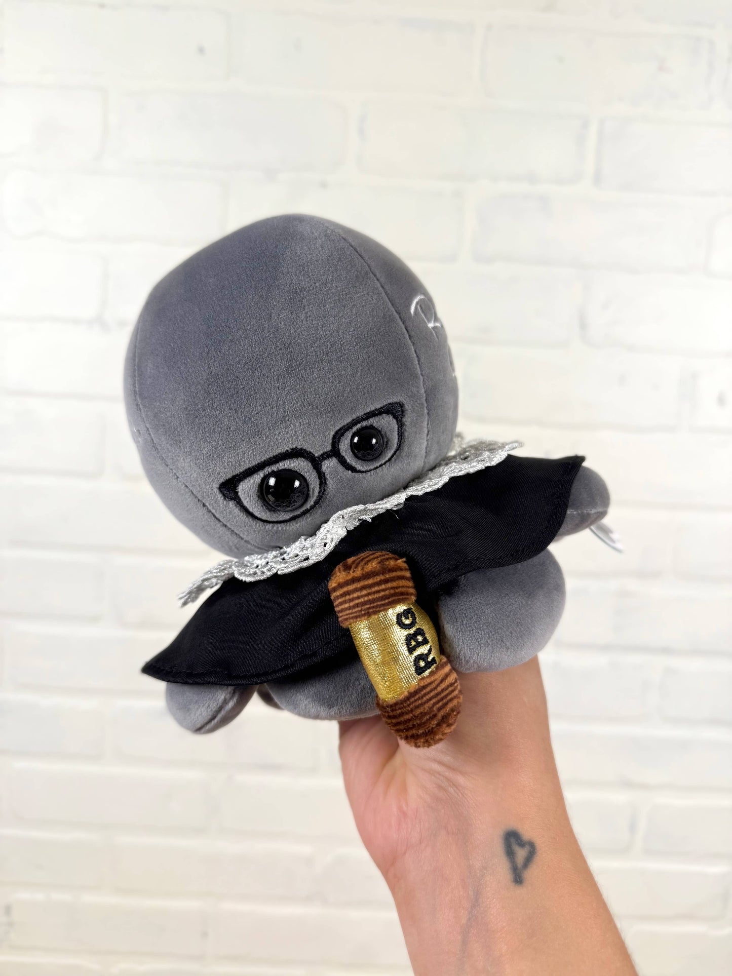Scatterbrain - Ruth Bader Ginsburg Women Empowerment Octopus Plush Toy