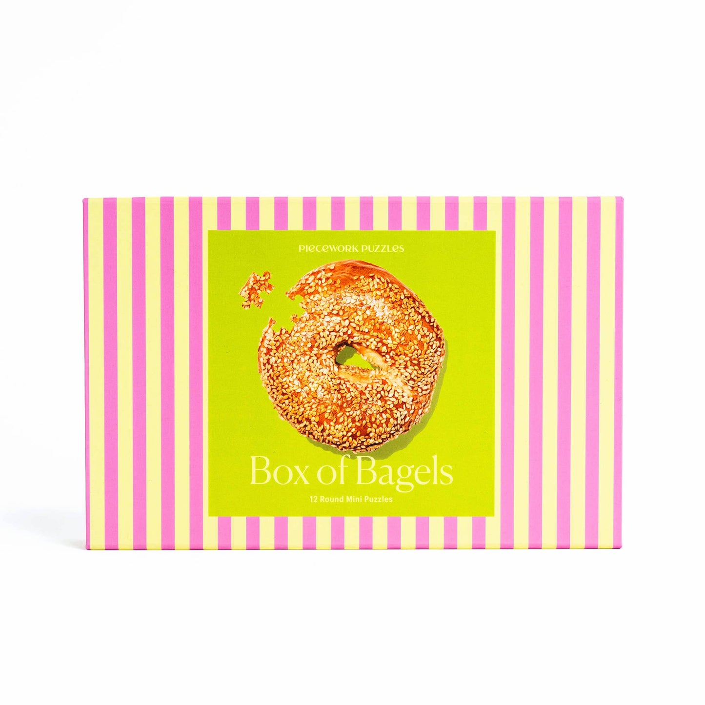 Piecework Puzzles - Box of Bagels - Mini Puzzles