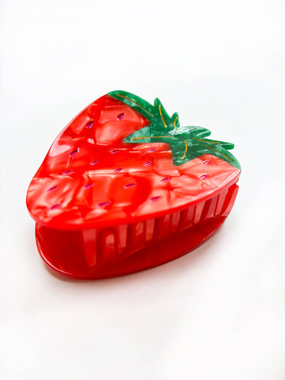 Strawberry Claw Clip - Line & Co