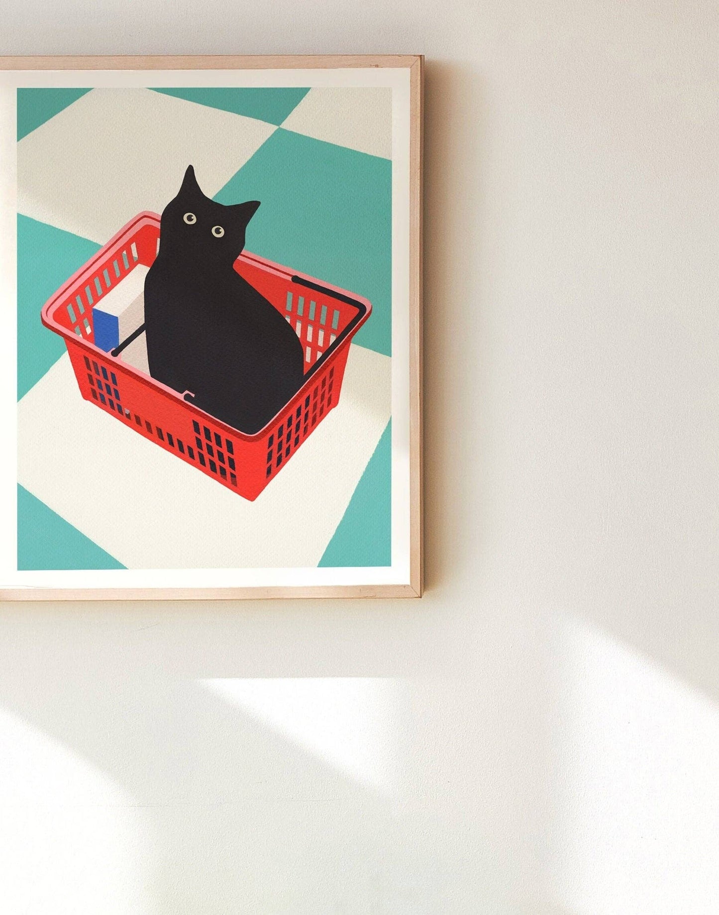 Black Cat Art Print- Jen Wang Studios
