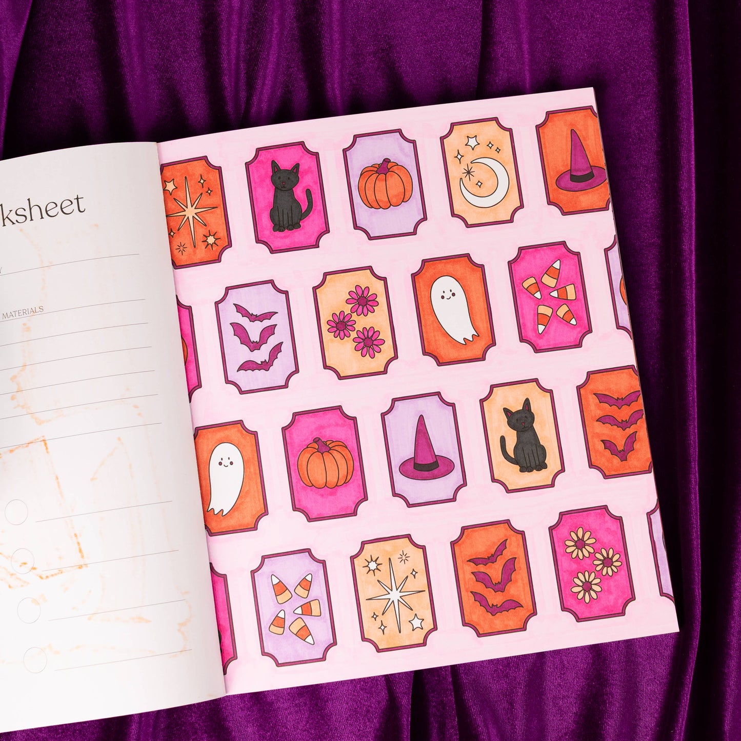 Sweet & Spooky Coloring Book- Elyse Breanne Design