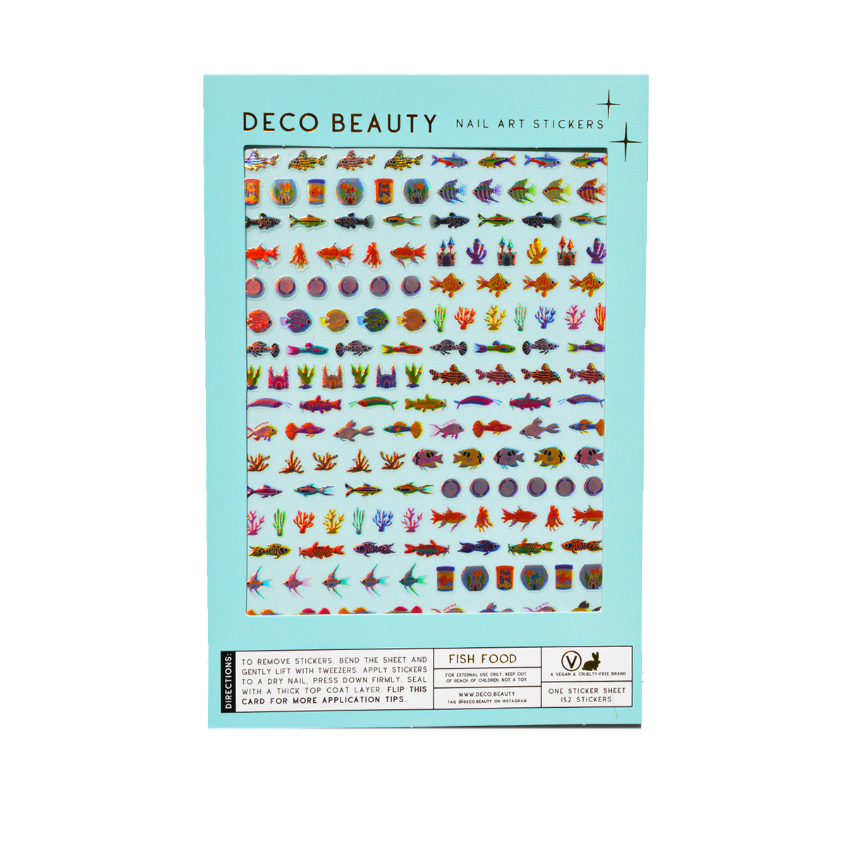 Nail Art Stickers - FISH FOOD- Deco Beauty