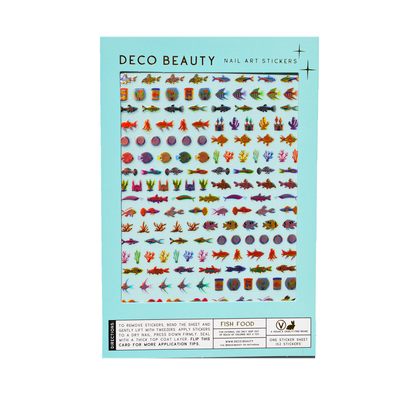 Nail Art Stickers - FISH FOOD- Deco Beauty