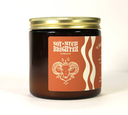 Aries Zodiac Soy Candle