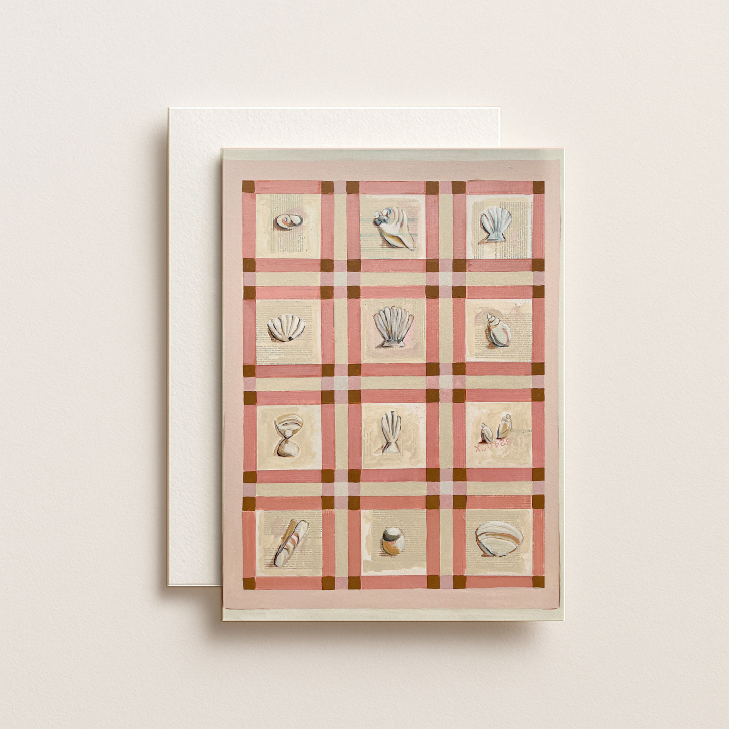 Shell Quilt Card