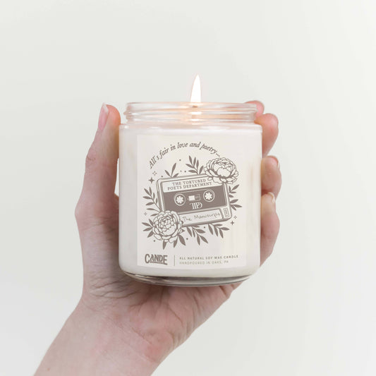 All's Fair in Love & Poetry Candle - CE Craft Co