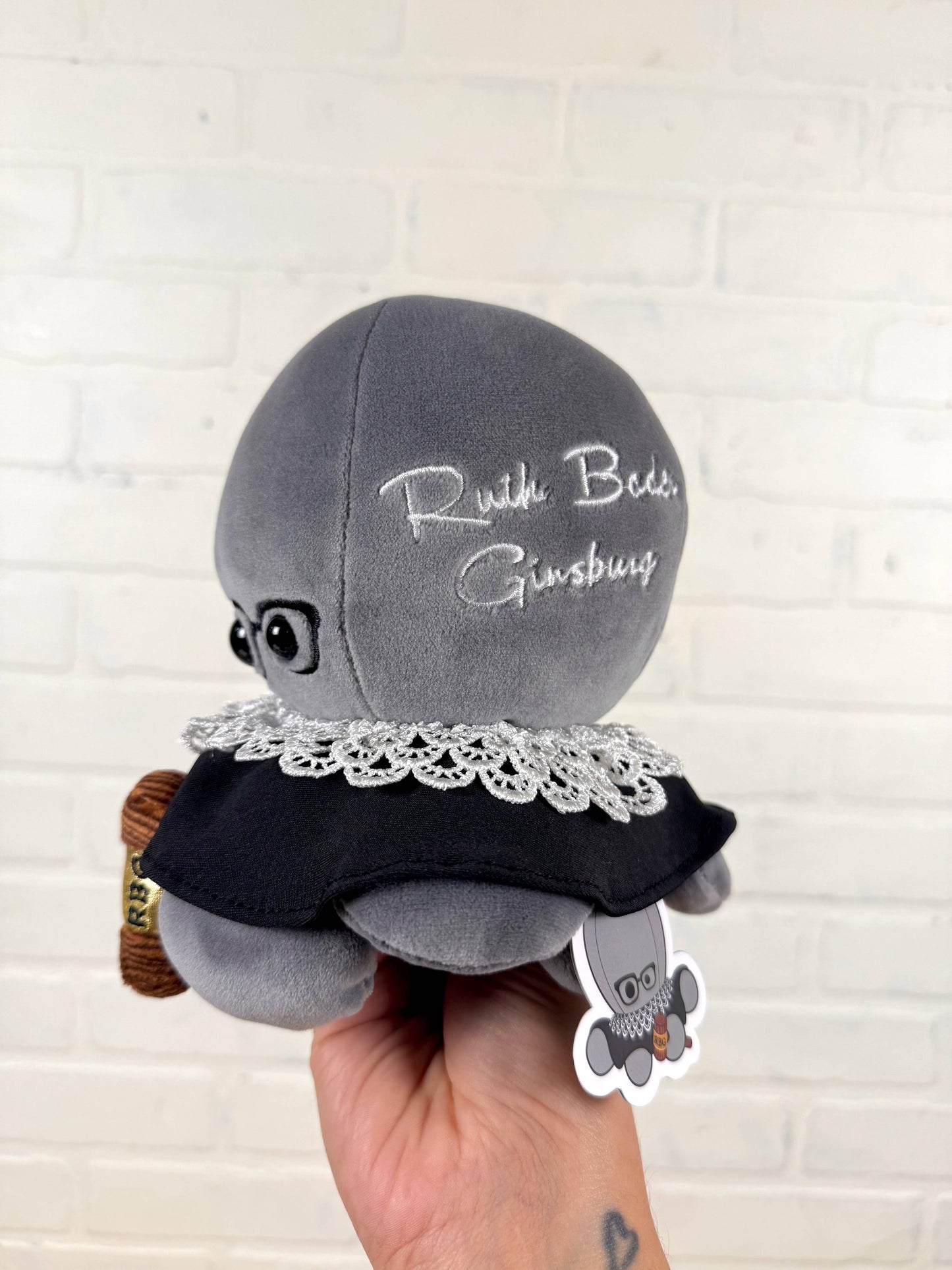 Scatterbrain - Ruth Bader Ginsburg Women Empowerment Octopus Plush Toy