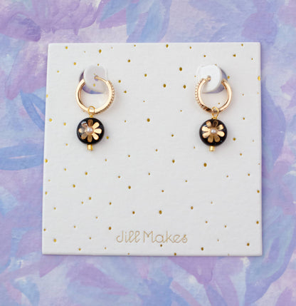 Jill Makes - Mira Flower Dangle Earrings