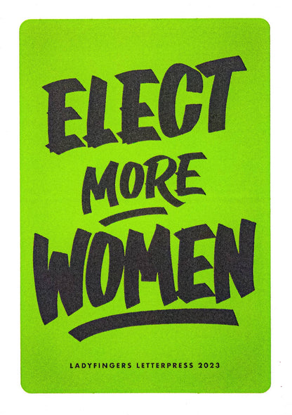 Elect More Women Sticker