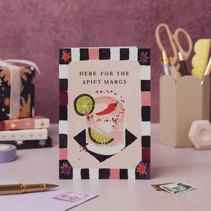 Spicy Margarita Birthday Card | Sister Paper Co.