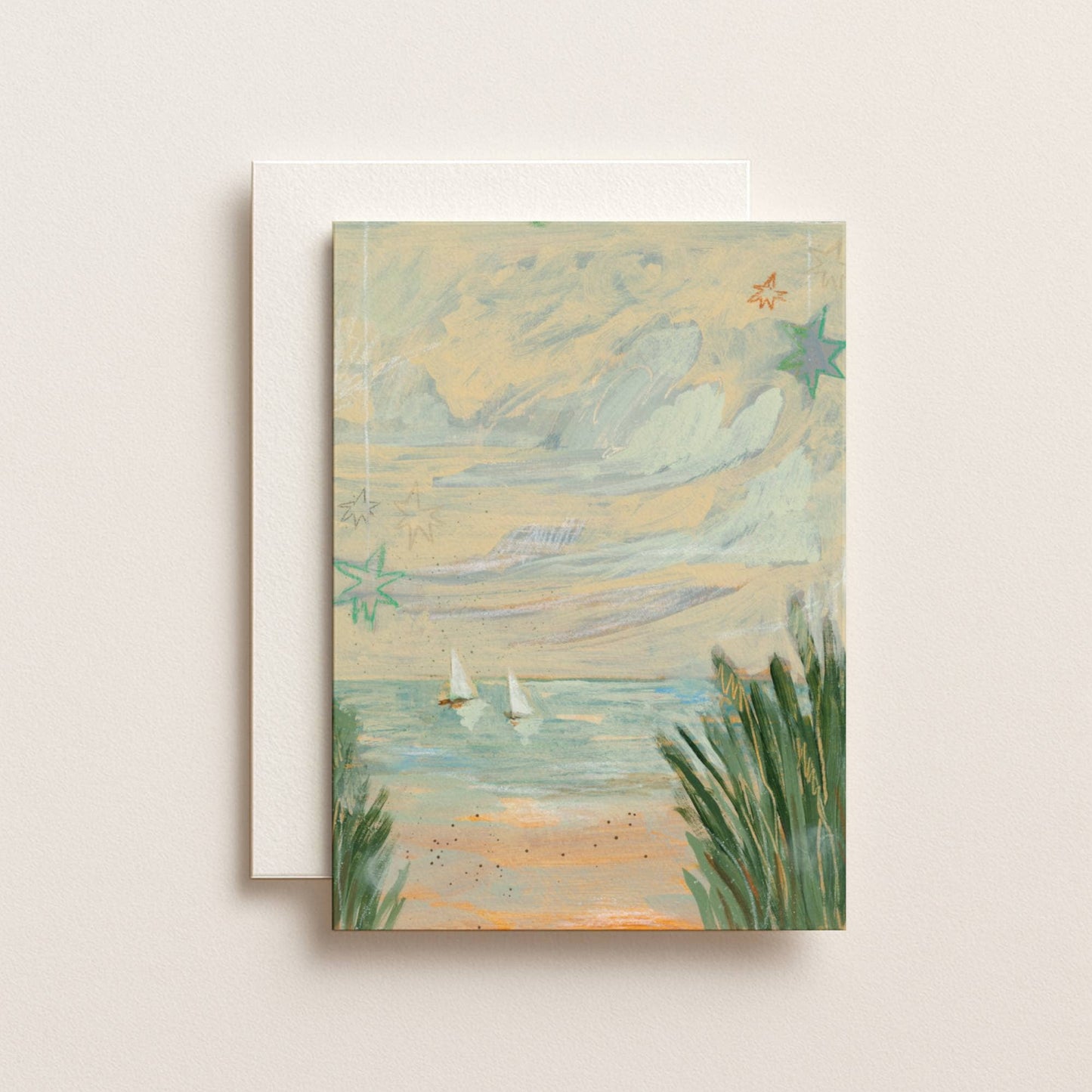 Beach Notecard