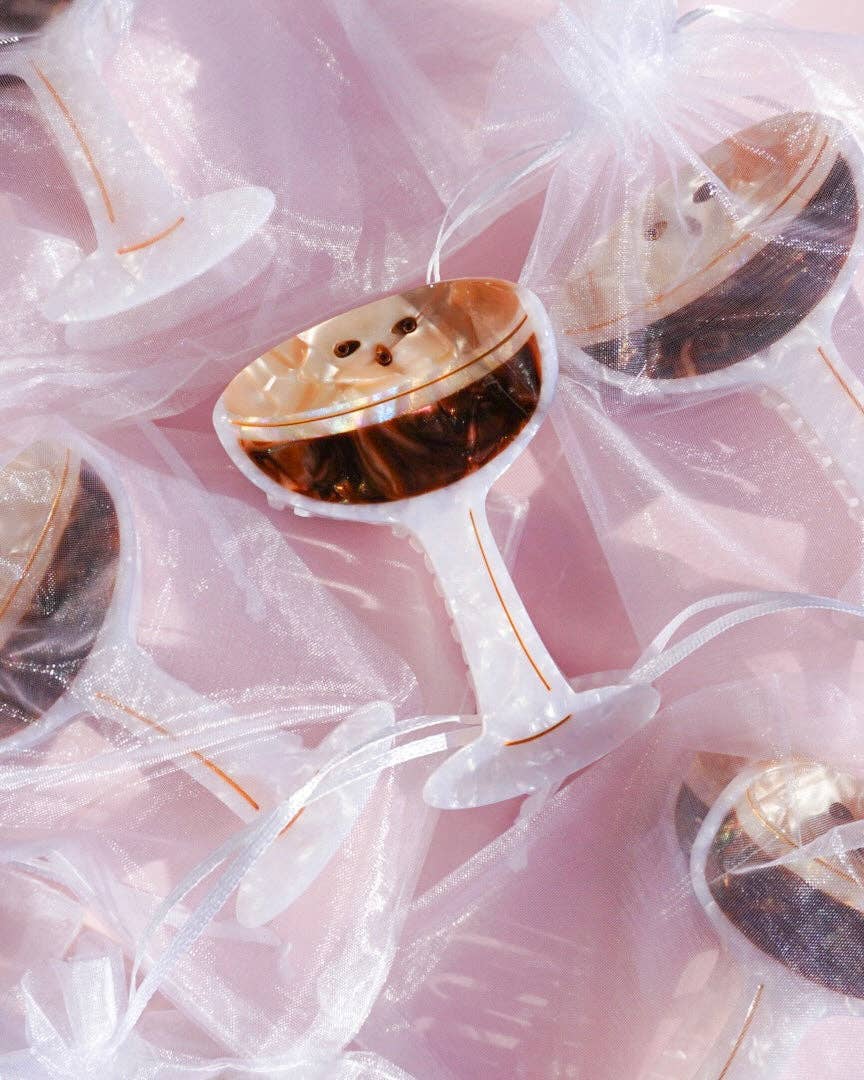 Espresso Martini Claw Clip - Line & Co