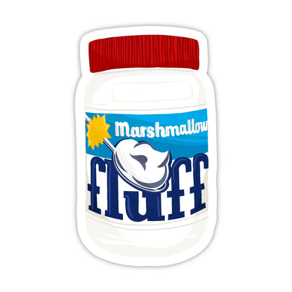 Sticker Marshmallow Fluff- Copper & Print