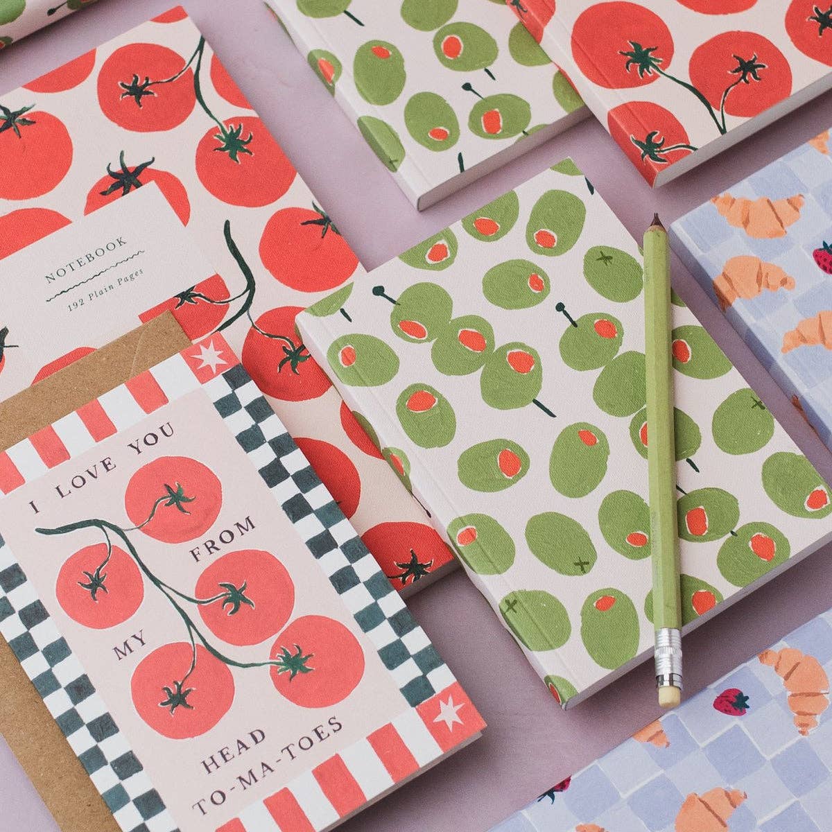 Olives Pocket Notebook | Sister Paper Co.